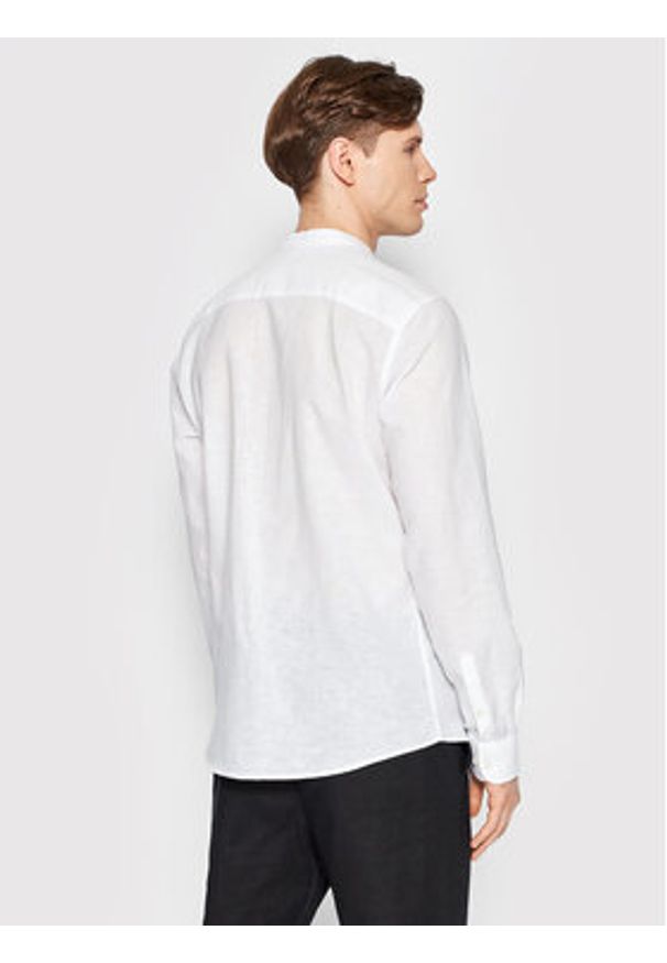 Only & Sons Koszula Caiden 22019173 Biały Slim Fit. Kolor: biały. Materiał: bawełna
