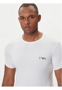 Emporio Armani Underwear Komplet 2 t-shirtów EM001849 AF14131 M0082 Biały Fitted Fit. Kolor: biały. Materiał: bawełna