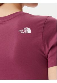 The North Face T-Shirt Simple Dome NF0A87NH Różowy Regular Fit. Kolor: różowy. Materiał: bawełna #4