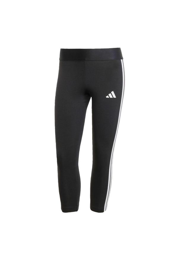 Adidas - Legginsy Essentials 3-Stripes Leggings 3/4 Length. Kolor: czarny