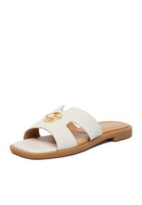 Beverly Hills Polo Club Klapki EO-WI16-ALYSHA-02 Biały. Kolor: biały. Materiał: skóra #5