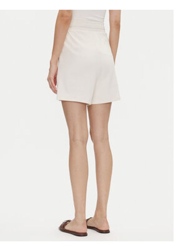 BOSS Szorty piżamowe Cp Stripe_Shorts 50539981 Écru Relaxed Fit. Materiał: bawełna