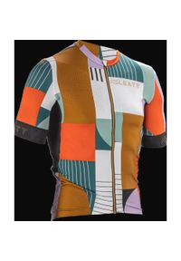 Koszulka rowerowa LEATT Jersey MTB Endurance 5.0. Kolor: biały, wielokolorowy. Materiał: jersey