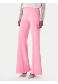 Rinascimento Spodnie palazzo CFC0127878003 Różowy Wide Leg. Kolor: różowy. Materiał: syntetyk #1