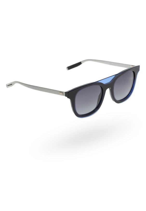 Dior - GRANATOWE OKULARY DIOR. Kolor: niebieski