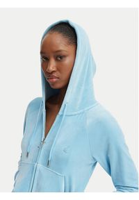 Juicy Couture Bluza Madison JCWAS126326 Błękitny Slim Fit. Kolor: niebieski. Materiał: syntetyk #2