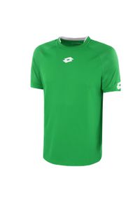 Koszulka piłkarska dla dorosłych LOTTO DELTA PLUS. Kolor: zielony. Sport: piłka nożna #1