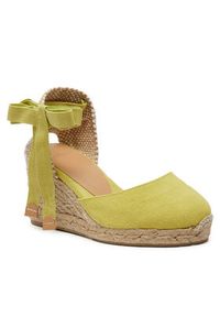 Castañer Espadryle Carina/6/002 021644 Żółty. Kolor: żółty