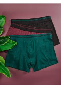 Sinsay - Bokserki Classic 3 pack - czarny. Kolor: czarny