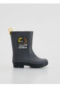 Reserved - Kalosze Batman - ciemnoszary. Kolor: szary. Materiał: materiał. Wzór: motyw z bajki. Styl: klasyczny #1
