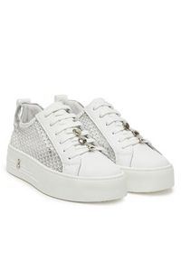 Patrizia Pepe Sneakersy PPJ308.30 Biały. Kolor: biały. Materiał: materiał