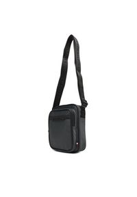 TOMMY HILFIGER - Tommy Hilfiger Saszetka Th Repreve Mini Reporter AM0AM13465 Szary. Kolor: szary. Materiał: materiał