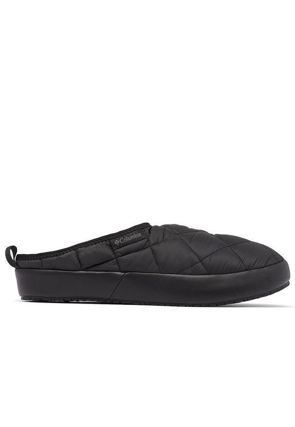 columbia - Buty Columbia Omni-Heat Lazy Bend Camper 2044541010 - czarne. Zapięcie: bez zapięcia. Kolor: czarny. Materiał: materiał, dresówka. Szerokość cholewki: normalna. Wzór: aplikacja