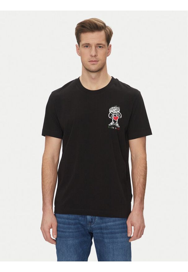 JOOP! Jeans T-Shirt 15 JJJ-23Alonzo 30045691 Czarny Modern Fit. Kolor: czarny. Materiał: bawełna