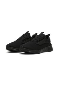 Puma - Buty do biegania PUMA Retaliate 3. Kolor: czarny. Materiał: materiał, syntetyk. Szerokość cholewki: normalna