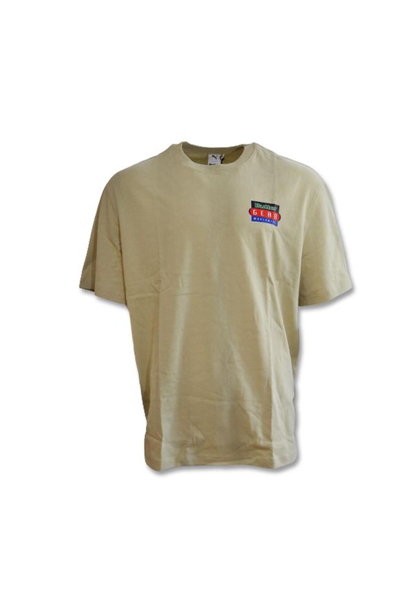 Puma - Koszulka BUTTER GOODS x PUMA Graphic T-shirt Putty - 534058-64. Kolor: brązowy. Sport: koszykówka