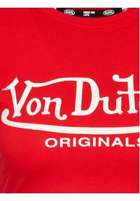 Von Dutch T-Shirt Arta 6230046 Czerwony Regular Fit. Kolor: czerwony. Materiał: bawełna