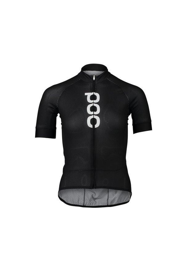 Koszulka kolarska damska POC Essential Road Jersey z krótkim rękawem. Kolor: czarny. Materiał: jersey. Długość rękawa: krótki rękaw. Długość: krótkie. Sport: kolarstwo