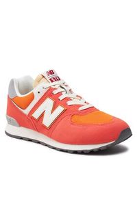 New Balance Sneakersy GC574RCB Pomarańczowy. Kolor: pomarańczowy. Model: New Balance 574 #4