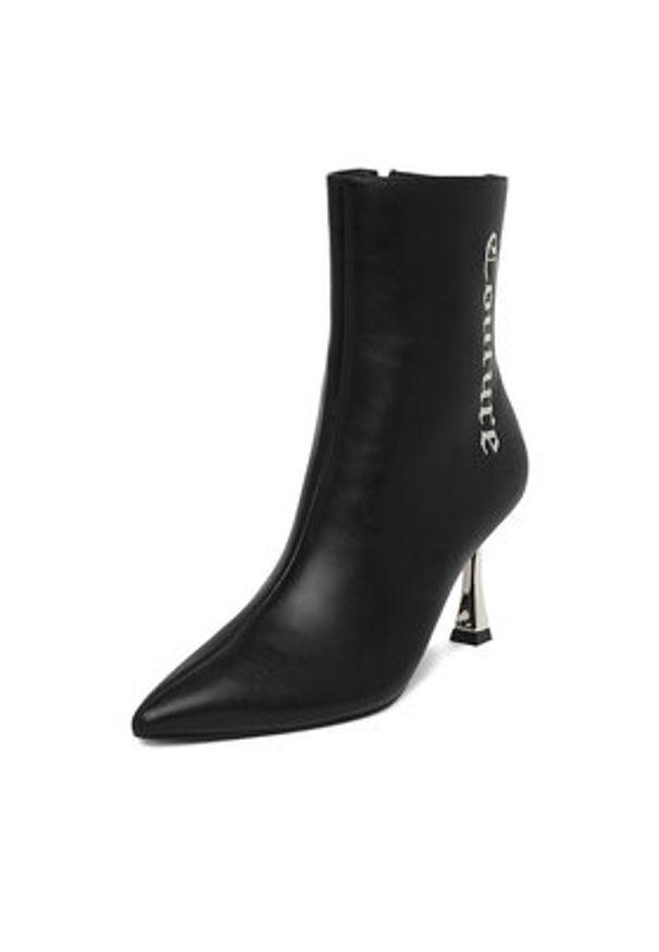 Juicy Couture Botki EO-R24SS94664 Czarny. Kolor: czarny. Materiał: materiał