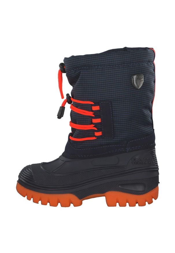 Śniegowce dziecięce CMP AHTO. Okazja: na co dzień. Kolor: wielokolorowy, niebieski, pomarańczowy