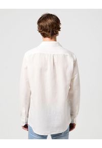 Wrangler - WRANGLER LS 1 PKT SHIRT MĘSKA KOSZULA W KRATĘ KRATA WORN WHITE 112352281 W5MY016804 #4
