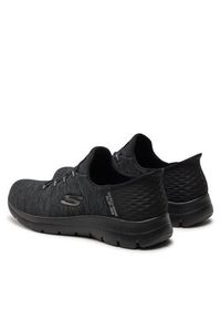 skechers - Skechers Sneakersy 149937/BBK Czarny. Kolor: czarny #5