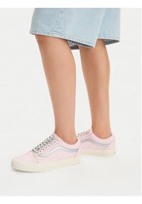 Vans Tenisówki Old Skool VN000D6WO321 Różowy. Kolor: różowy. Materiał: skóra, zamsz #6