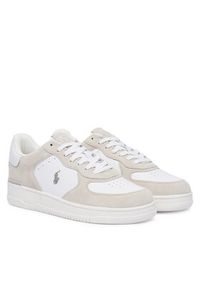 Polo Ralph Lauren Sneakersy 809P07174001 Beżowy. Kolor: beżowy. Materiał: zamsz, skóra #2