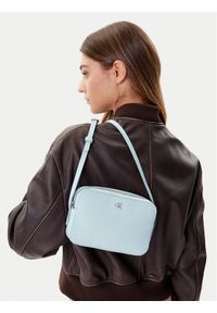 Calvin Klein Torebka Ck Camera Bag LV04F3173G Błękitny. Kolor: niebieski. Materiał: skórzane #1