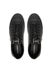 Karl Lagerfeld - KARL LAGERFELD Sneakersy KL95025 Czarny. Kolor: czarny. Materiał: skóra #5