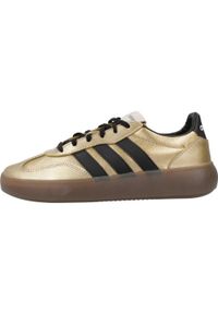 Adidas - Kapcie ADIDAS BARREDA DECODE LUX Złoty. Kolor: żółty. Materiał: syntetyk, skóra. Styl: sportowy