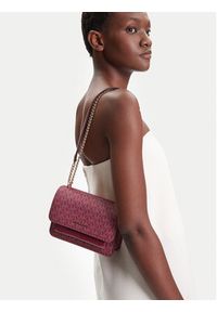 MICHAEL Michael Kors Torebka Claire 32R5GC7C1V Bordowy. Kolor: czerwony. Materiał: skórzane #5