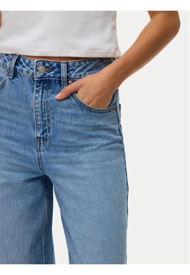 Vero Moda Jeansy Billie 10341198 Niebieski Barrel Fit. Kolor: niebieski