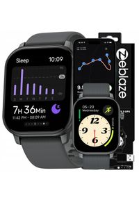 Smartwatch Zeblaze GTS 3 GPS (szary). Rodzaj zegarka: smartwatch. Kolor: szary