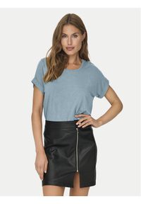only - ONLY T-Shirt Moster 15106662 Niebieski Regular Fit. Kolor: niebieski. Materiał: wiskoza #1