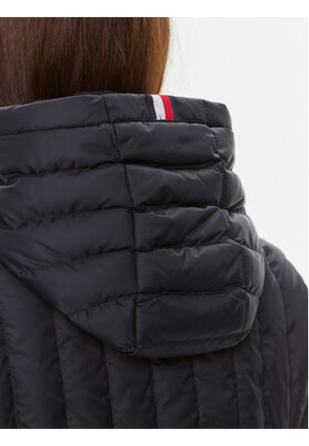 TOMMY HILFIGER - Tommy Hilfiger Kurtka puchowa WW0WW40484 Granatowy Regular Fit. Kolor: niebieski. Materiał: puch, syntetyk