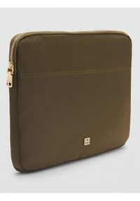 mango - Mango Etui na laptopa 87070427 Khaki. Kolor: brązowy. Materiał: materiał #4