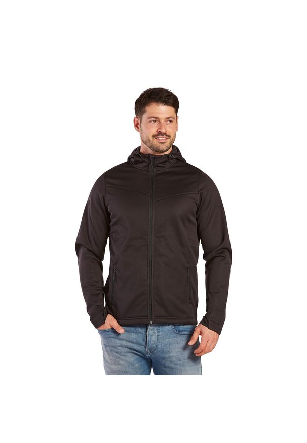 ERIMA - Kurtka Erima Softshell Performance. Kolor: czarny. Materiał: softshell