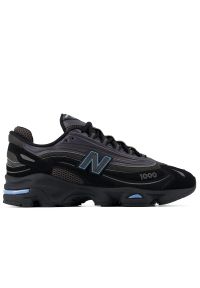 Buty unisex New Balance U10001E5 - czarne. Kolor: czarny. Materiał: materiał, syntetyk. Szerokość cholewki: normalna #1