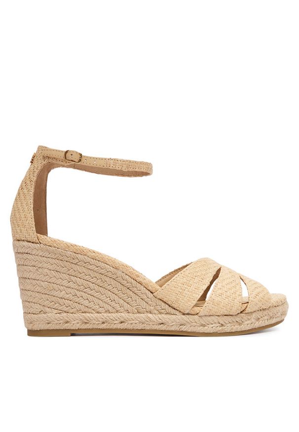 Lauren Ralph Lauren - Espadryle LAUREN RALPH LAUREN. Kolor: beżowy