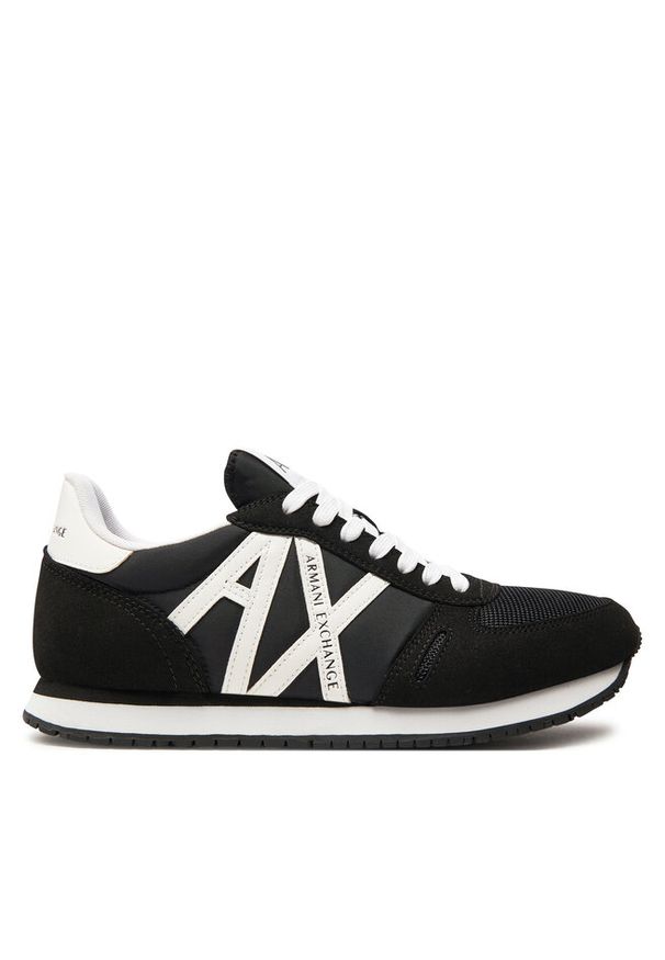 Sneakersy Armani Exchange. Kolor: czarny