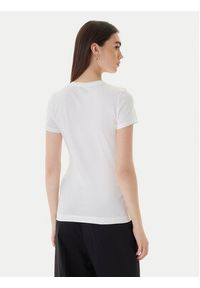 Guess T-Shirt Camelia W4RI47 J1314 Biały Slim Fit. Kolor: biały. Materiał: bawełna #4