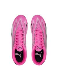 Puma Buty do piłki nożnej Ultra Play Fg/Ag 107763 01 Różowy. Kolor: różowy. Materiał: skóra