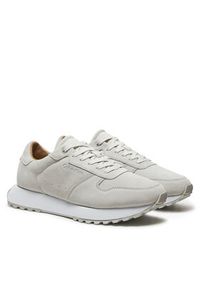 Calvin Klein Sneakersy Low Top Lace Up Suede HM0HM01645 Szary. Kolor: szary. Materiał: zamsz, skóra #4