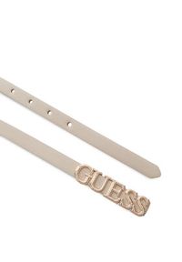Guess Pasek Damski BW9338 P6215 Beżowy jasny. Kolor: beżowy. Materiał: skóra #3