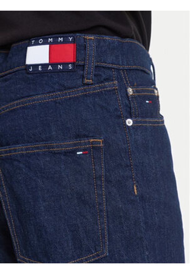 Tommy Jeans Szorty jeansowe Jaimie DM0DM22974 Granatowy Regular Fit. Kolor: niebieski. Materiał: bawełna