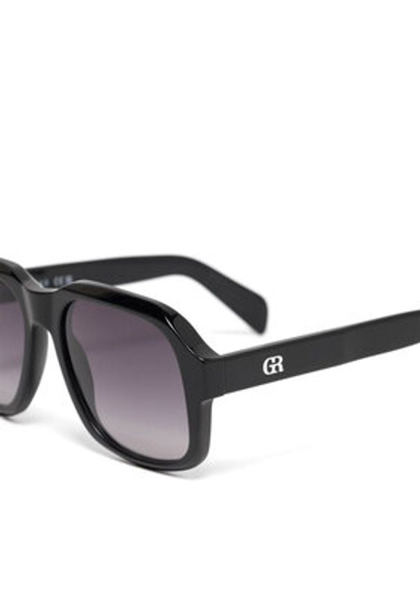Gino Rossi Okulary przeciwsłoneczne LD91348-1 Czarny. Kolor: czarny