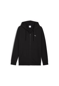 Puma - Męska bluza z kapturem Essentials Elevated PUMA. Typ kołnierza: kaptur. Kolor: czarny. Sport: bieganie