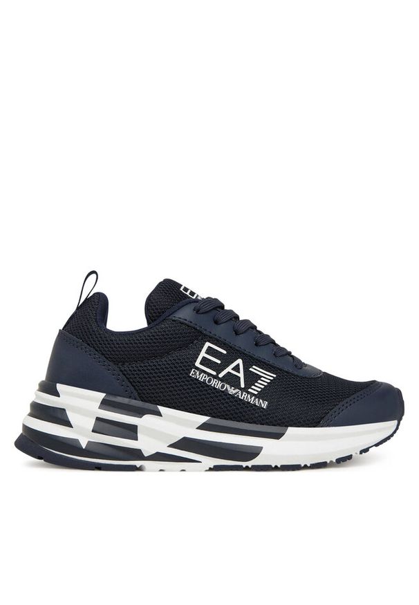Sneakersy EA7 Emporio Armani. Kolor: niebieski
